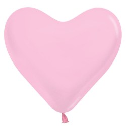 Herzballon rosa 40cm